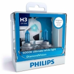  Philips Diamond Vision Галогенная автомобильная лампа Philips H3 (2шт.)